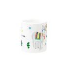 yminaminのアルパカマグA Mug :other side of the handle