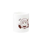 halu factoryのhalufactoryチビキャラマグカップ Mug :other side of the handle