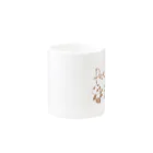 WORLDWIDEのピーラーファンタジーカフェブラウン Mug :other side of the handle