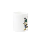 flip flapのForest cat(釣りver.) Mug :other side of the handle