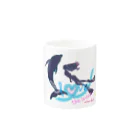 たじんのおみせのlove the oceanカラフル Mug :other side of the handle