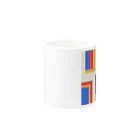 ナカザワのレトロ　テキスタイル Mug :other side of the handle