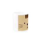 HIKAMARU　SHOPのトラねこどあっぷ Mug :other side of the handle