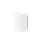 kaulaのkaula_zigzag01(pink) Mug :other side of the handle