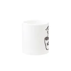 国木田文庫の猫ーヒー Mug :other side of the handle