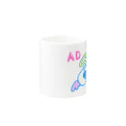 ナマコラブ💜👼🏻🦄🌈✨のピルエンジェル ADHD NAMACOLOVE 発達障害 コンサータ Mug :other side of the handle