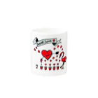 p_o_c_h_o_nのHEART JUICE Mug :other side of the handle