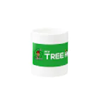 ぼくのツリーハウスのMYTREEHOUSEマグカップ Mug :other side of the handle