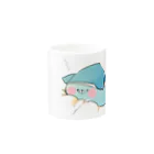 じんねこショップのおやすみじんねこ Mug :other side of the handle