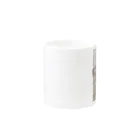 mukumukuのハムちゃん（ホワイト） Mug :other side of the handle
