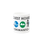 GUEST HOUSE 40010の40010 マグカップ Mug :other side of the handle