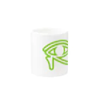 AURA_HYSTERICAのEye_of_Horus マグカップの取っ手の反対面