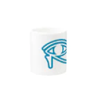 AURA_HYSTERICAのEye_of_Horus マグカップの取っ手の反対面