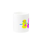 dorochanのでんしゃ Mug :other side of the handle