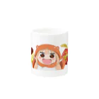 lilchinのうまるちゃん Mug :other side of the handle