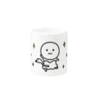 mame&coのまるいののマグカップ（バレエ編） Mug :other side of the handle