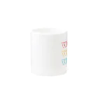 Weirdoの3colors weirdo Mug :other side of the handle