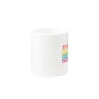 静岡まるかんのRainbow Word Mug :other side of the handle