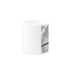 Natural silhouetteのジョウビタキ2 Mug :other side of the handle