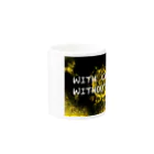 kuwanodonのWITH CORONA, WITHOUT HATE Mug :other side of the handle