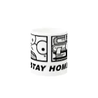 生き方見本市TOKAIのSTAY HOME Mug :other side of the handle