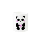 Japanese_NomadのPanda with love  Mug :other side of the handle