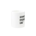 GELのGELオフィシャルグッズ② Mug :other side of the handle