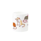 ねぐらのねずみマグカップ Mug :other side of the handle