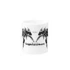 Ray's Spirit　レイズスピリットのLightworker（BLACK） Mug :other side of the handle