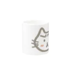 kurominのムスッと中ニャー Mug :other side of the handle