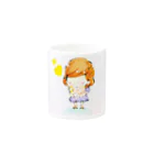 すのこ☺︎の花束と少女 Mug :other side of the handle