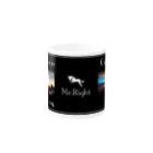 Mr.Rightのワイングラスに映るロマンチックなカップルたち「Only you can make me happy or cry.」 Mug :other side of the handle