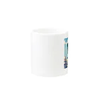玉城和磨のマグカップ Mug :other side of the handle