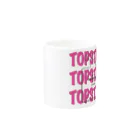 TOPSTAGEshopのTOP STAGE  BOTTLE マグカップの取っ手の反対面