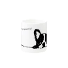 fullum-designのFrench Bulldog01 Mug :other side of the handle