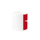 小鴉のUSSR 402nd IAP White Square Mug :other side of the handle