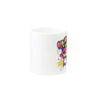 CHUMANのWAFFLES Mug :other side of the handle