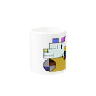 ねむおやのざっしゅいぬ Mug :other side of the handle