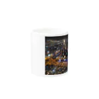 すすりーぬしょっぷのドバイの夜景(ブルジュ・ハリファからの夜景) Mug :other side of the handle