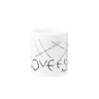 そえうたのI LOVE ESHU 黒字 Mug :other side of the handle