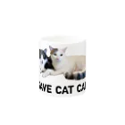 SAVE CAT CAFEのチッチとトット Mug :other side of the handle