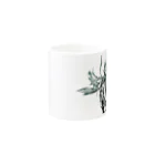 トマトケチャップの夜の森 Mug :other side of the handle
