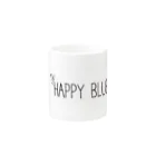 HAPPY BLUE DAKK のsimple is best DAKK Mug :other side of the handle
