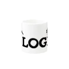 e↑LOGICのDOG マグカップ Mug :other side of the handle