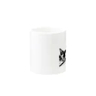 ネロヂカラのリアル黒猫(仔ねこ1) Mug :other side of the handle