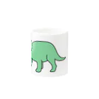 Kamochiのトリケラトプス Mug :other side of the handle