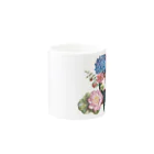 ローズルの花を吐く Mug :other side of the handle