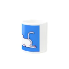 TAMAPEのしらたまねこおねむー Mug :other side of the handle