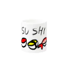 k¥リョウのSUSHI Mug :other side of the handle