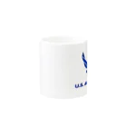 rikunosukeshopのU.S.A.F ロゴ　アイテム Mug :other side of the handle